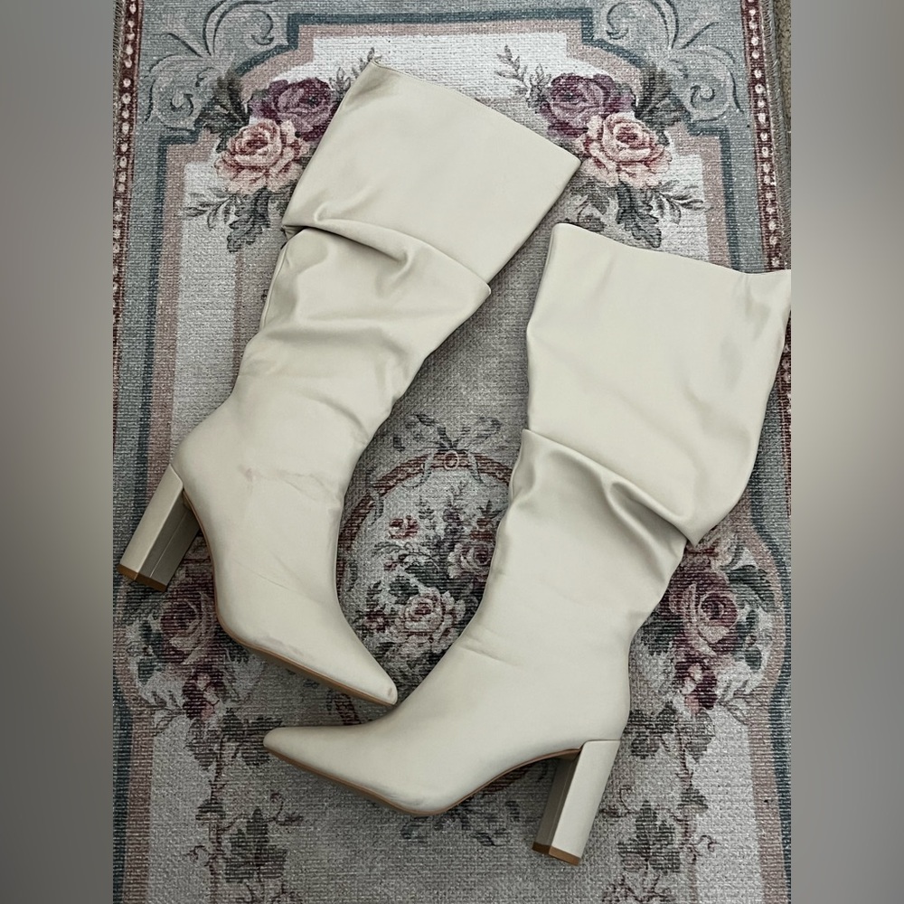 ✨ Off-Duty Model Slouch Boots - Picture 2 of 8